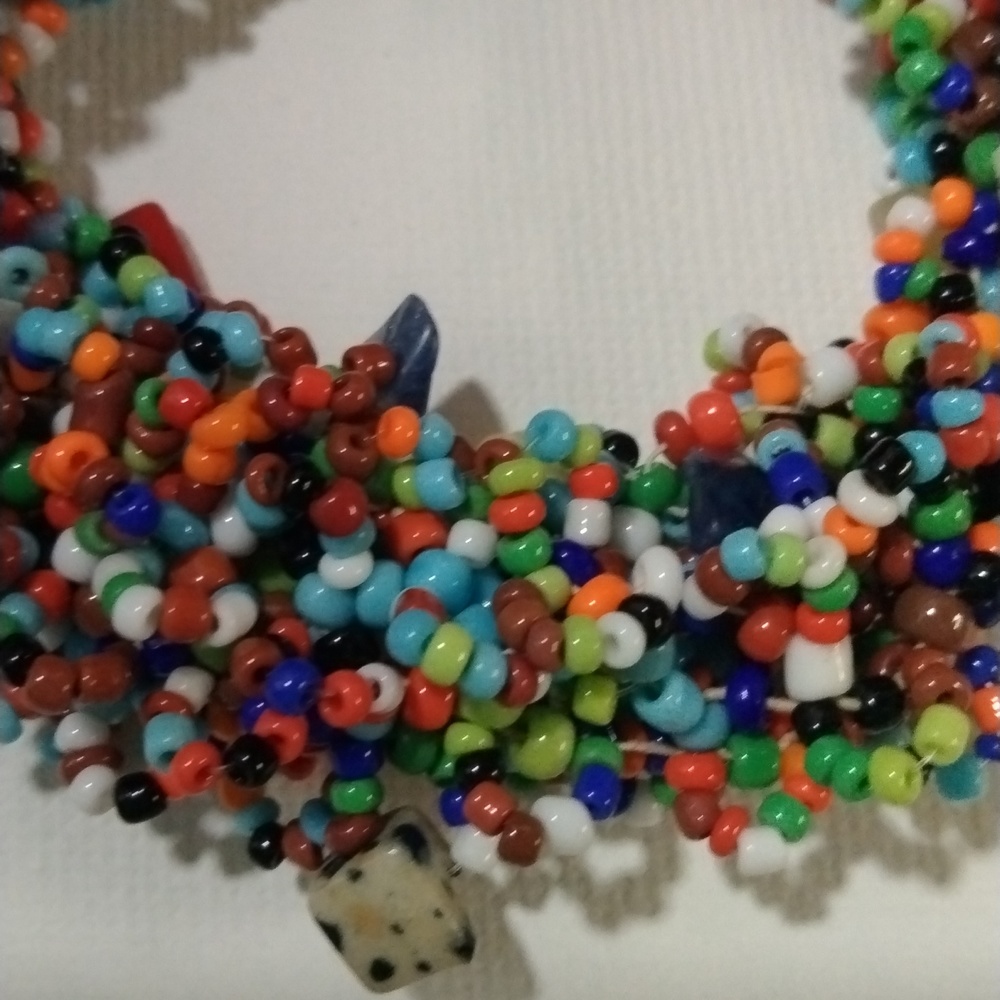 Beaded Colorful Stretch Bracelet - Retro 2000's  Fits 7.5-8" Wrist